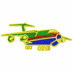 Airplanes Embroidery Design 6
